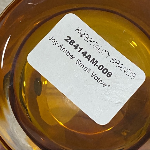 NUDE Joy Amber Small Votive Candle Holder - Picture 11 of 12